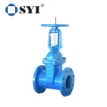 Cast Iron Pn16 Dn100 Water Valve Resilient Seated Gate Flanged Valve gate valve